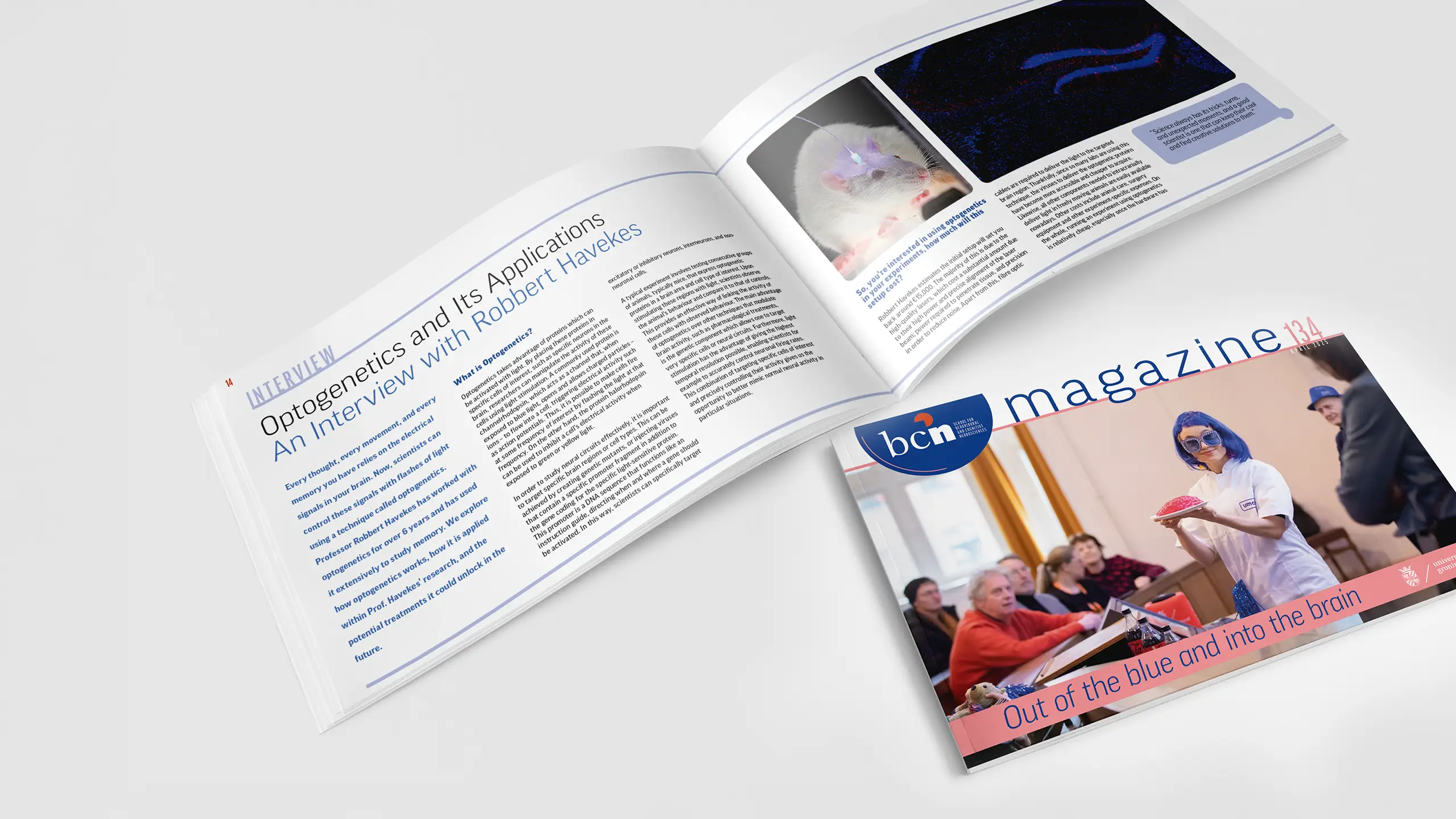 Opmaak magazine BCN, verschijnt meerdere keren per jaar, zowel digitaal als in print - Dorèl Extrabold